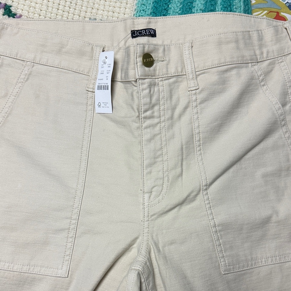 J. Crew Light Beige Trousers